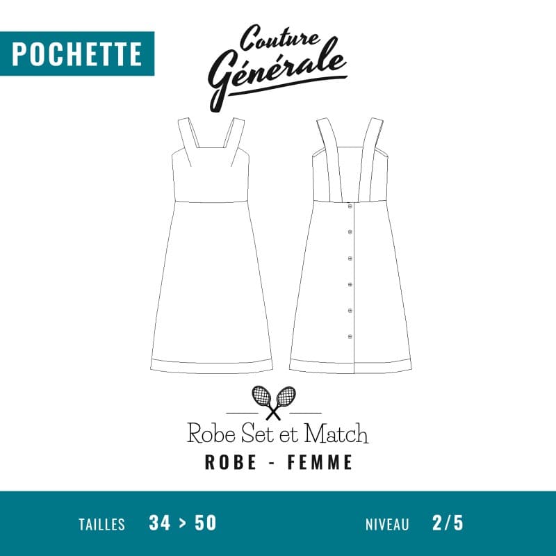 Patron robe Set et Match