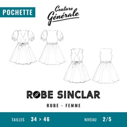 Patron Robe – Robe Sinclar — visuel 1