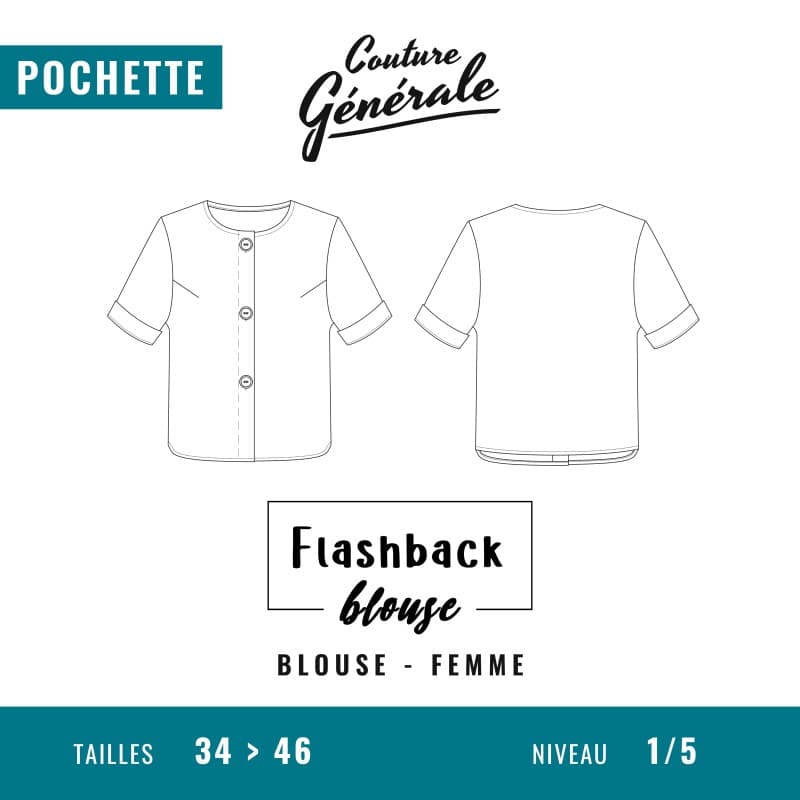 Patron Couture Générale Blouse - Flashback blouse