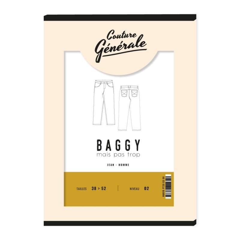 Patron jean homme Baggy mais pas trop — visuel 2