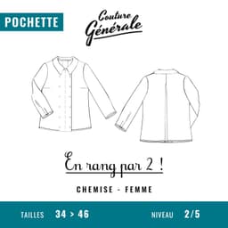 Patron Couture Générale Chemise – En rang par deux — visuel 1