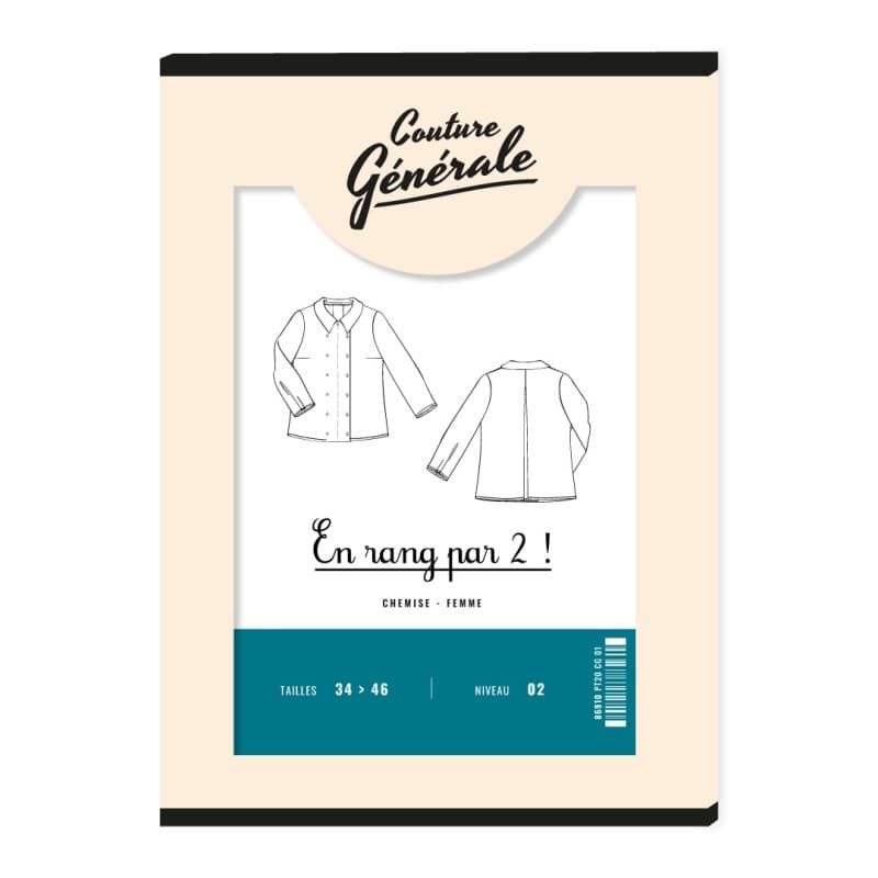 Patron chemise En rang par deux — visuel 2