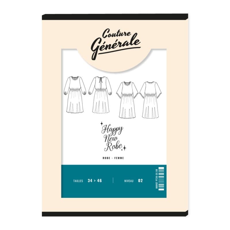 Patron robe Happy new robe — visuel 2