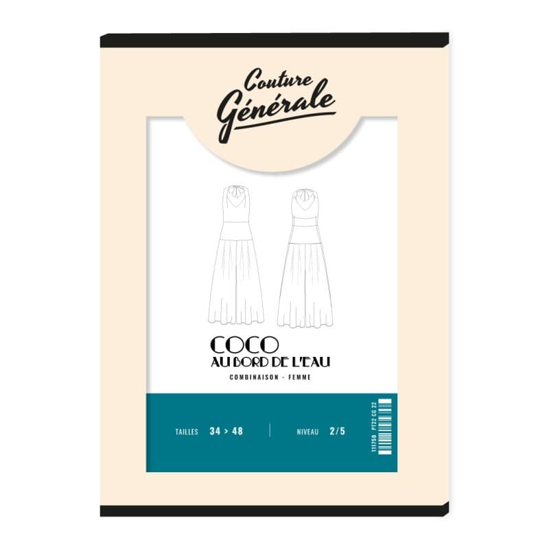 Patron combinaison Coco au bord de l'eau — visuel 2