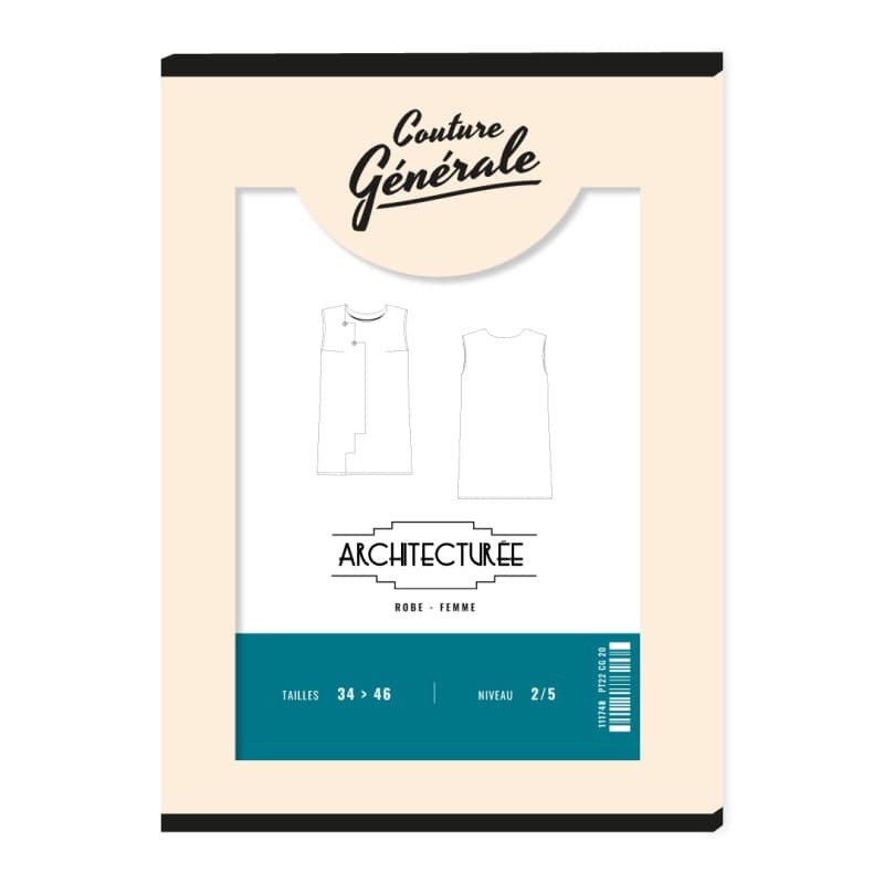 Patron robe Architecturée — visuel 2
