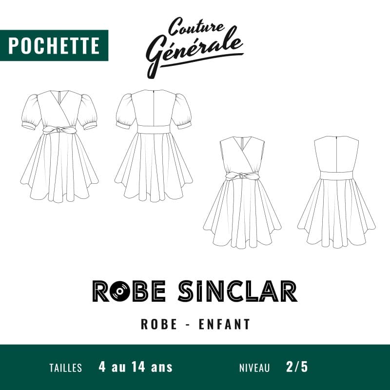 Patron robe enfant Sinclar