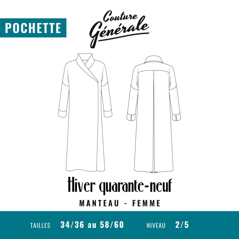 Patron manteau Hiver quarante-neuf