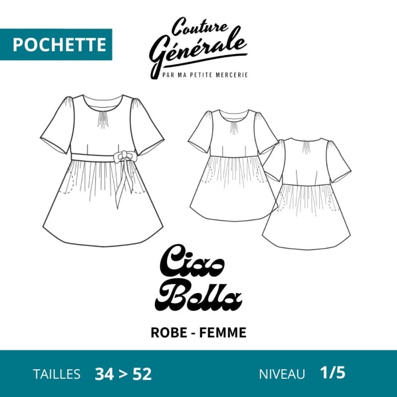 Patron robe Ciao Bella